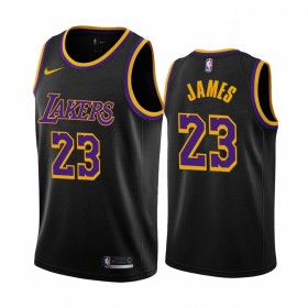 Maillot NBA Los Angeles Lakers LeBron James 23 2020-21 Earned Edition Swingman - Homme